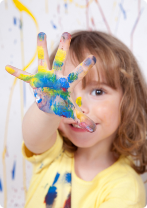 Atelier de Peinture pour les Enfants pour tout événement dans l'Yonne (89) et la Seine Martime (77), proposé par Anim en Délire