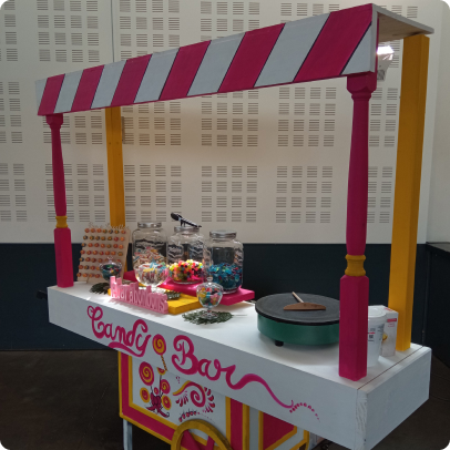 Candy Bar pour tout événement dans l'Yonne (89) et la Seine Martime (77), proposé par Anim en Délire