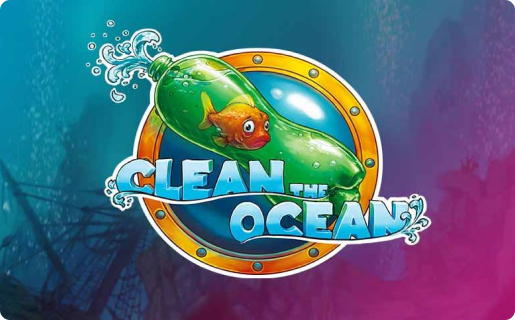 Clean the Ocean, heu compétitif pour nettoyer et détruire les déchets, jeu proposé par Anim en Délire, dans l'Yonne (89) et la Seine et Marne (77)